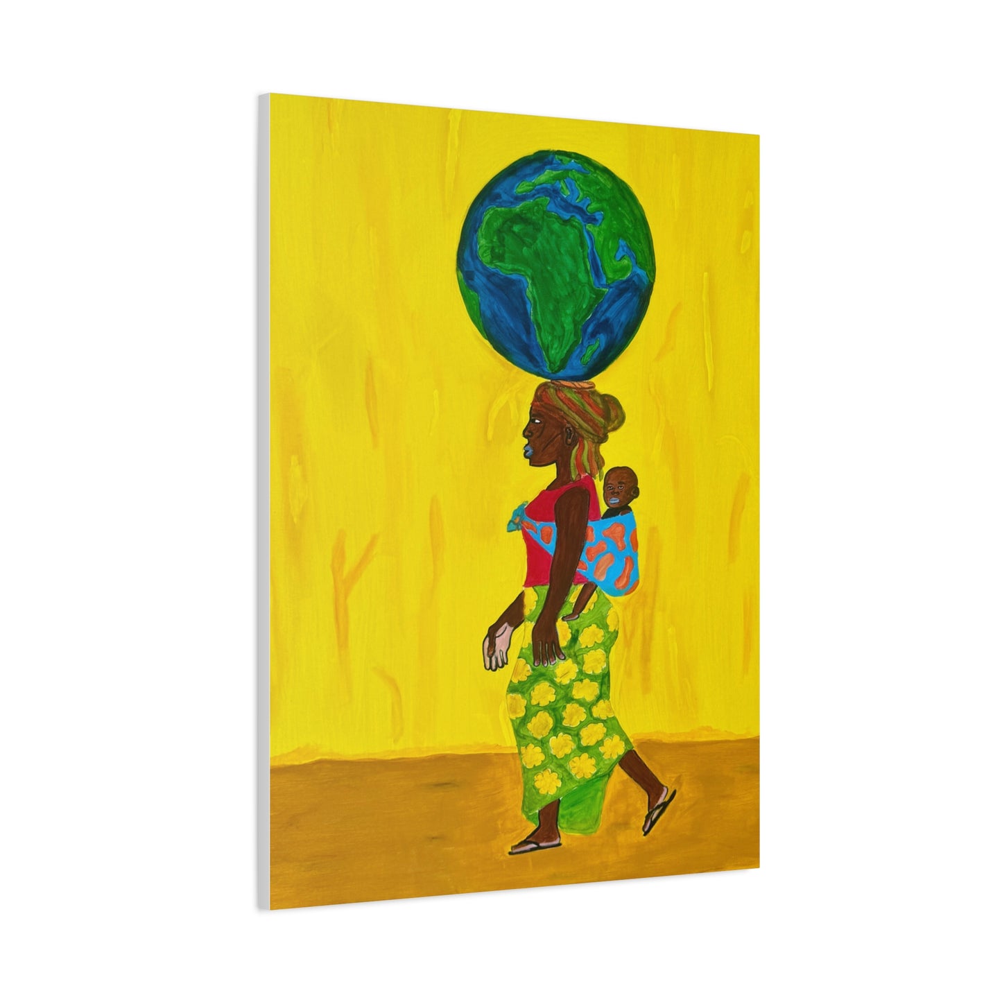 THE MOTHER canvas