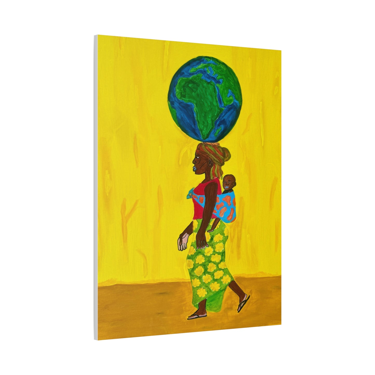 THE MOTHER canvas