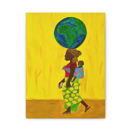 THE MOTHER canvas