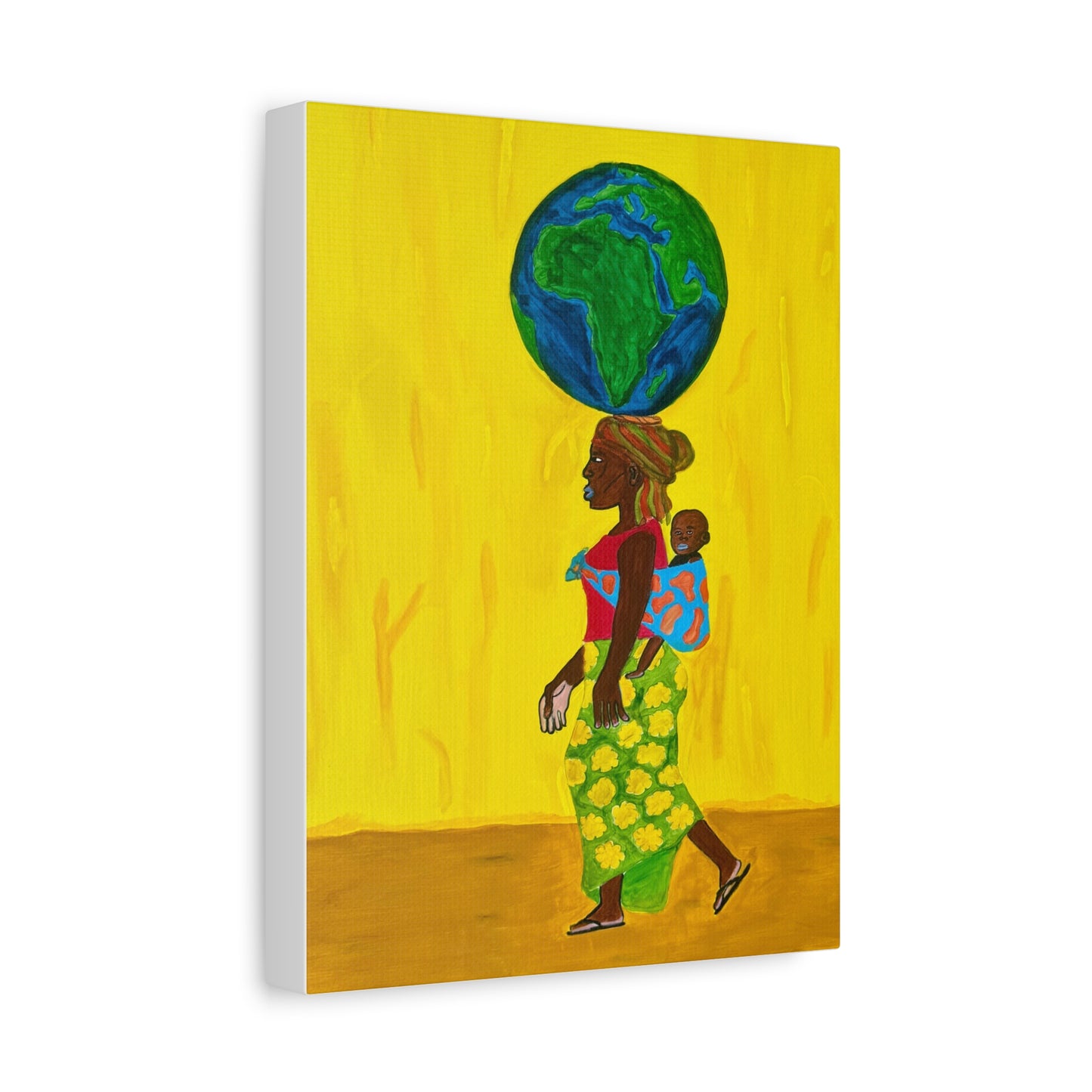 THE MOTHER canvas